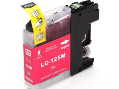 Remanufactured Brother LC125XL Magenta Ink Cartridge