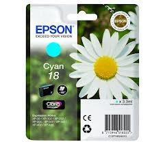 Epson 18 Cyan Original Ink Cartridge