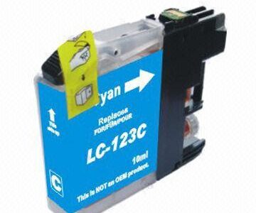 Remanufactured Brother LC123 Cyan Ink Cartridge