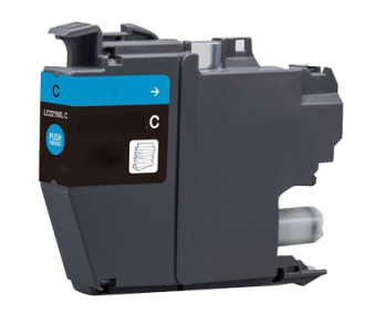 Remanufactured Brother LC3217 Cyan Ink Cartridge