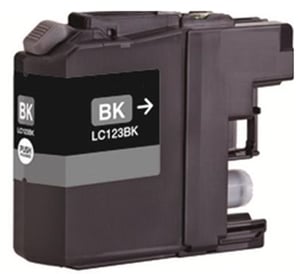 Remanufactured Brother LC123 Black Ink Cartridge