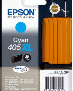 Epson 405XL Cyan Original Ink Cartridge