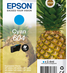 Epson 604 Cyan Original Ink Cartridge