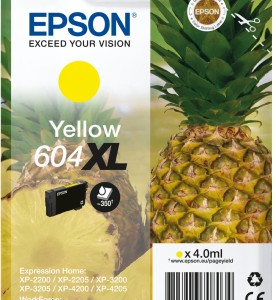 Epson 604XL Yellow Original Ink Cartridge