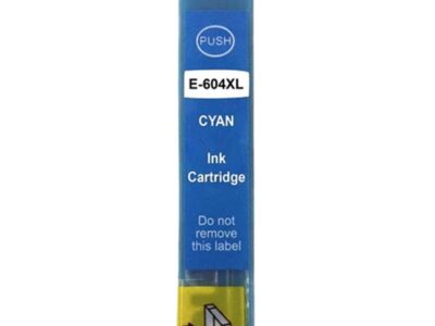 Remanufactured Epson 604XL Cyan Ink Cartridge