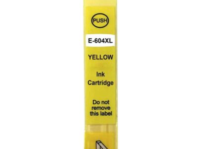 Remanufactured Epson 604XL Yellow Ink Cartridge